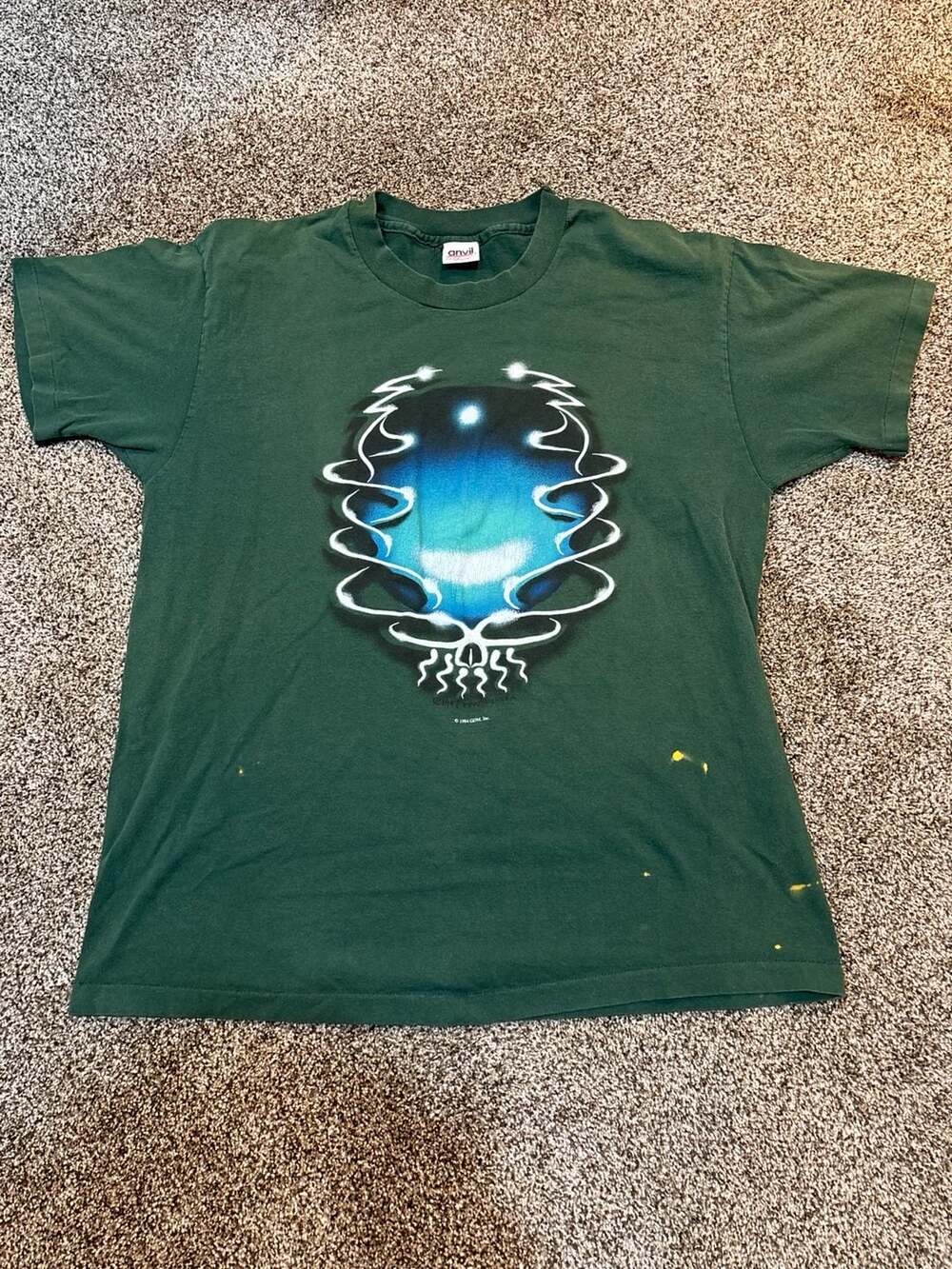 Vintage 1994 Grateful Dead Marc Almera Anvil Graphic T-Shirt
